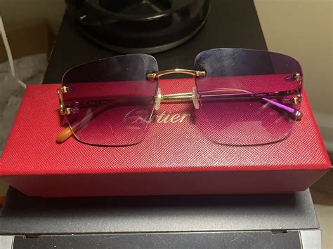 cartier replica glasses for sale|real authentic cartier glasses.